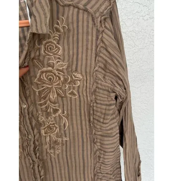 NWT Anthropologie Kyla Seo Myra Shirt - Size Small - Picture 7 of 12